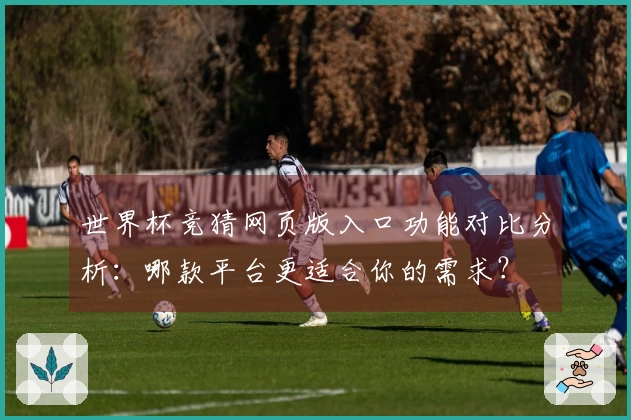 世界杯竞猜网页版入口功能对比分析：哪款平台更适合你的需求？